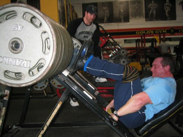 1100 lbs heavy leg press with mike ohearn